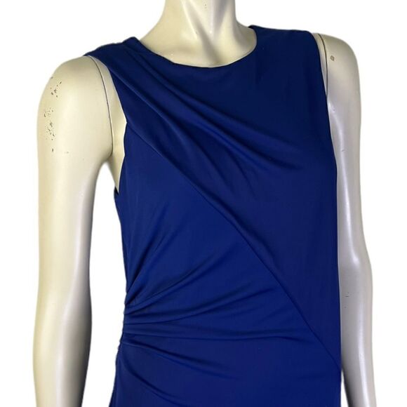 BCBG by Max Azaria NWOT Simone Gown in Orient Blue Size Medium - Picture 4 of 11